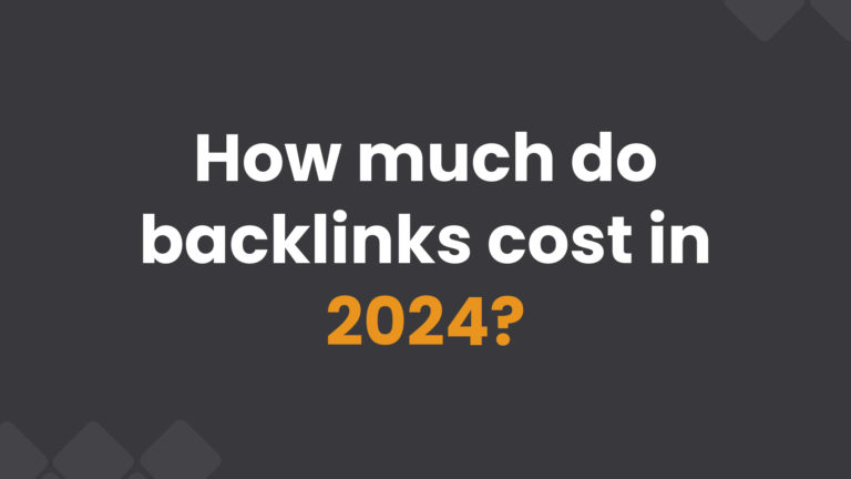 Link Building Pricing: How Much Do Backlinks Cost in 2024?