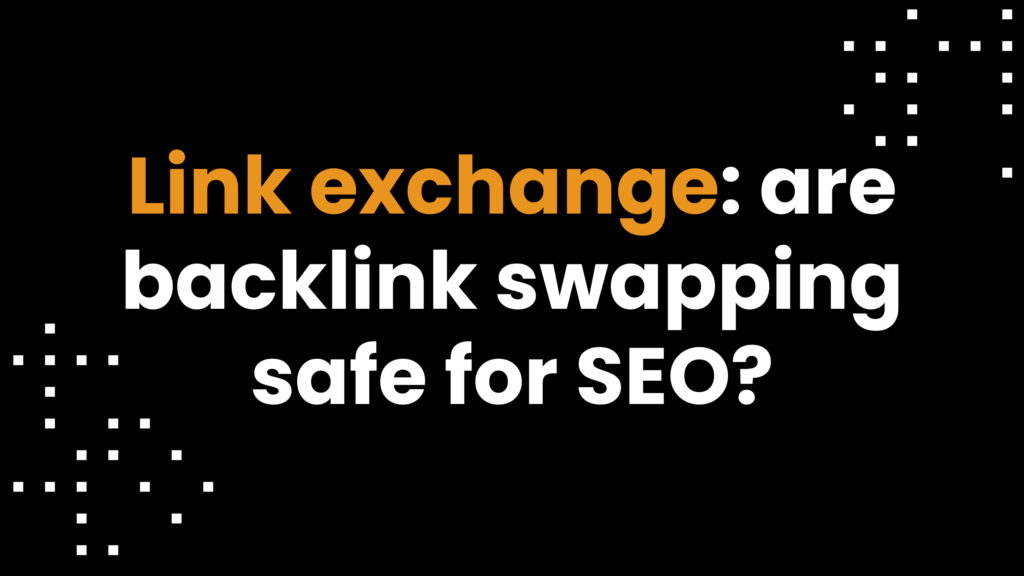 Link exchange