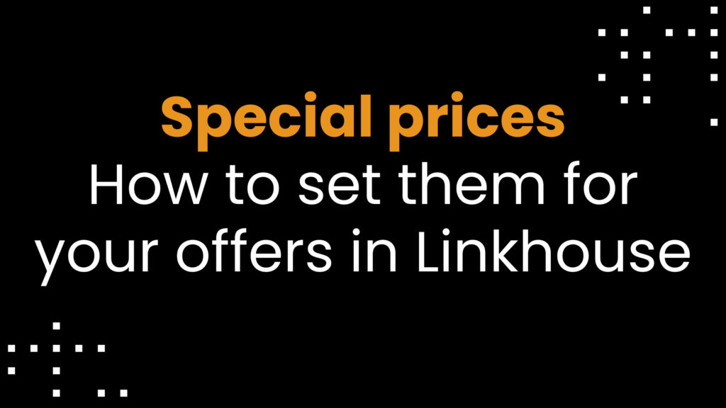 special prices